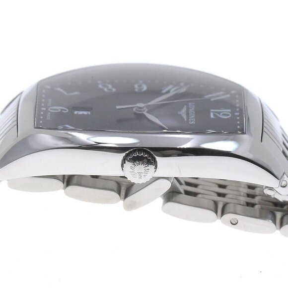 LONGINES Evidenza Date black Dial Quartz Men's Watch_847354 - Picture 3 of 6